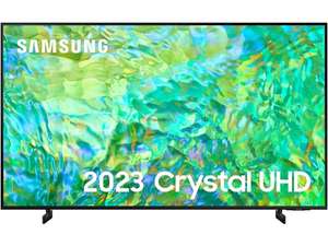 Refurbished Samsung 50" CU8000 4K TV - GRADE A with code from free Easter Egg game