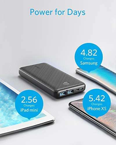 Anker Power Bank, 325 Portable Charger (PowerCore Essential 20K) 20000mAh Battery Pack - £32.99 Dispatches from Amazon Sold by AnkerDirect