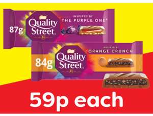 Quality Street - Purple One/Orange Crunch