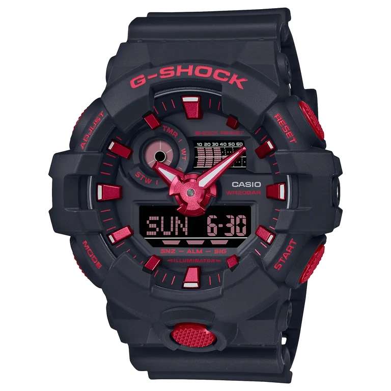 Casio G-Shock GA-700BNR-1AER Ignite Red Series Watch