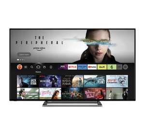 TOSHIBA Fire TV 65UF3D53DB 65" Smart 4K Ultra HD HDR LED TV with Amazon Alexa £399 @ Currys