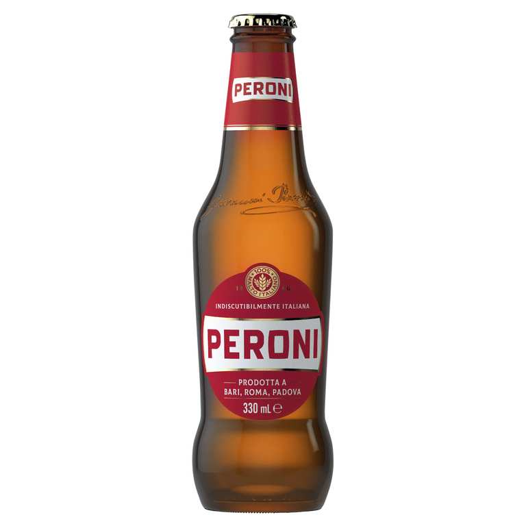 Peroni Red lager beer - 4.7% ABV, 330ml x 24 Bottles - £23.84 S/S