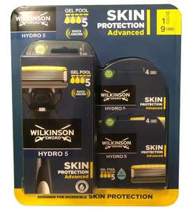Wilkinson Sword Hydro 5 Skin Protection Advanced, 9 Blades + Razor