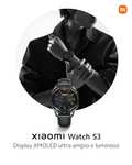 Xiaomi Watch S3 1.43" AMOLED - 600nits/326PPI /GPS / NFC/HyperOS + Black Bezel , using coupon for new user otherwise £119.99(Black/Silver)