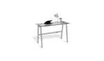 Habitat Mirano Office Desk - Clear Glass Now £39 with Free Click and Collect From Argos