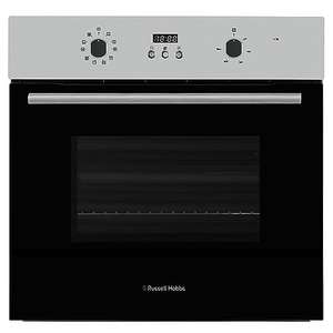 Russell Hobbs Electric Oven 70L 60cm Wide 10 Oven Functions Electric Fan Easy Clean Stainless Steel RHEO7005SS [Energy Class A]
