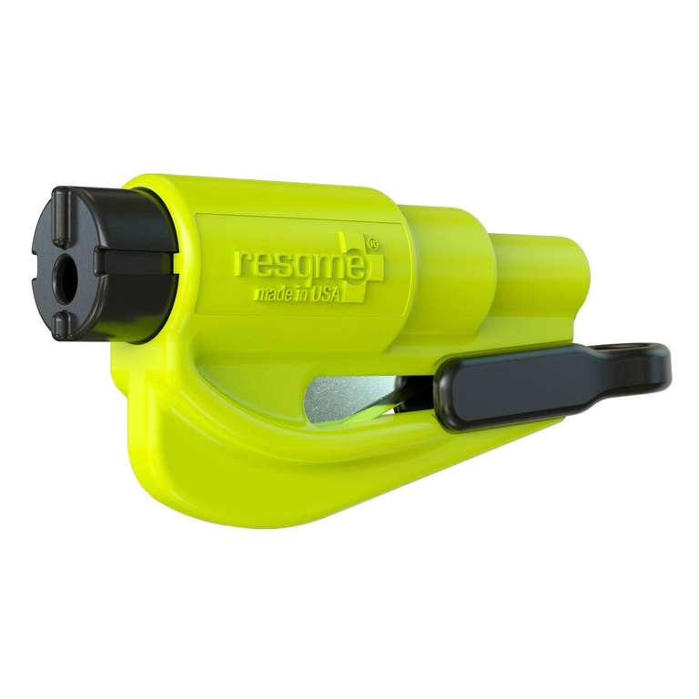 Resqme Car Escape Tool, safety and survival tool - Yellow