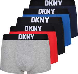 DKNY Men's Walpi Boxer Shorts 5 Pack Size Small - £24.95 @ Amazon