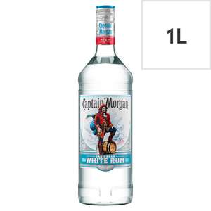 Captain Morgan White Rum 1ltr - £18.50 @ Co-op Leigh Broadway