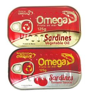 125g Sardines in Tomato / Oil