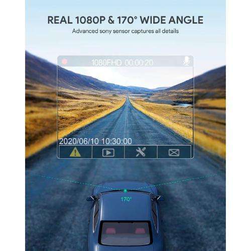 AUKEY 1080p Dash Cam with 170° Wide-Angle Lens / Sony IMX323 Sensor £29.99 delivered @ Mymemory