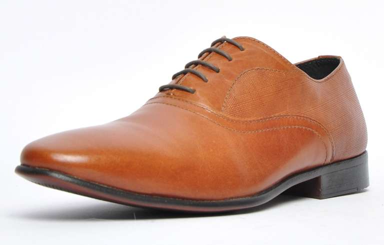 Red Tape Banks Oxford Leather Tan Men's Shoes - Sizes 6,7,9,10,11,12 with code