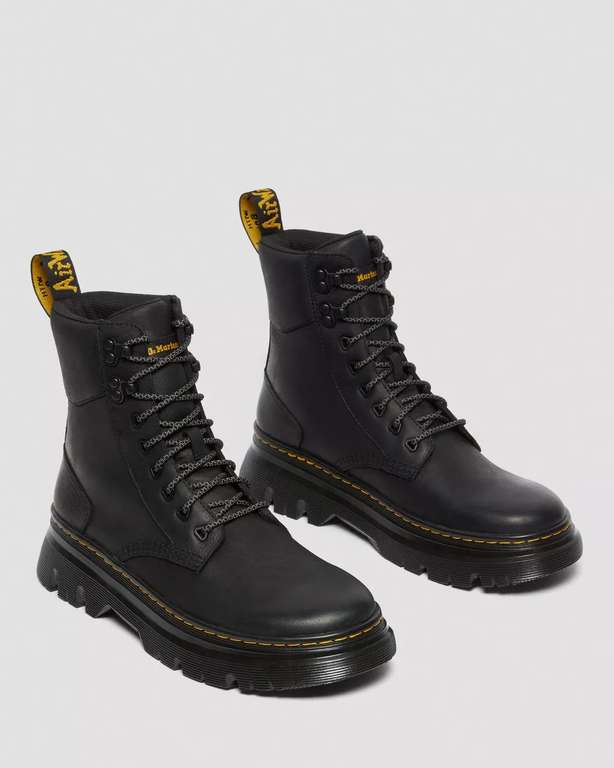 Men's Dr Martens Tarik Wyoming 100% Leather Utility Boots in Black (with Newsletter signup) + free delivery