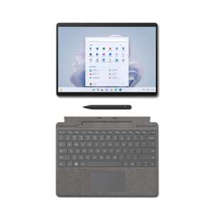 Microsoft Surface Pro 9-13 Inch 2-in-1 Tablet PC - Silver - Intel Core i7, 16GB RAM, 512GB SSD - Windows 11 Home - Device only, 2022