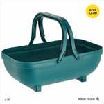 Wilko Green Plastic Garden Trug: £4 + Free Click & Collect @ Wilko