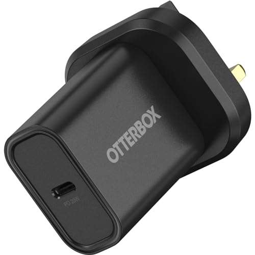 OtterBox Standard UK 20W USB-C PD Wall Charger, Fast Charger for Smartphone and Tablet