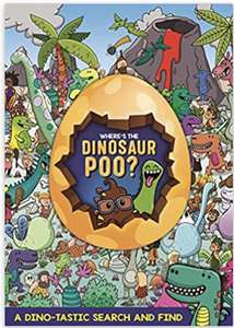 Where's the Dinosaur Poo? Search and Find (Paperback) - £3 at Amazon