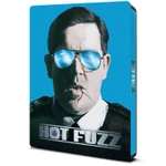 Hot Fuzz Zavvi Exclusive Steelbook [4K UHD + Blu-ray] with code