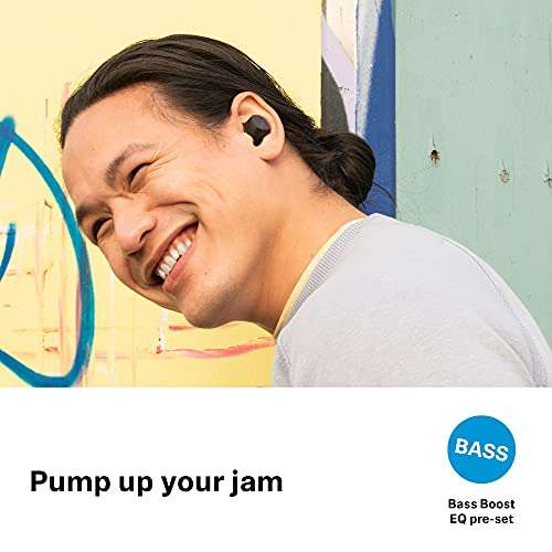 Sennheiser CX True Wireless Bluetooth In-Ear Headphones with Mic/Remote (Black / White) - £59.99 @ Amazon