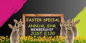 Easter Weekend Special - Annual Gym Membership - 24/7