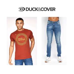 Jeans and T-shirt Bundle - £23.00 + £1.99 Delivery with Code - @ Duck and Cover