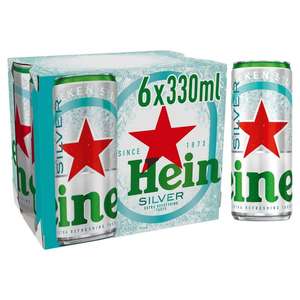 6 X Heineken Silver 330ml - £3.49 In-store @ Home Bargains, Whitchurch Shropshire