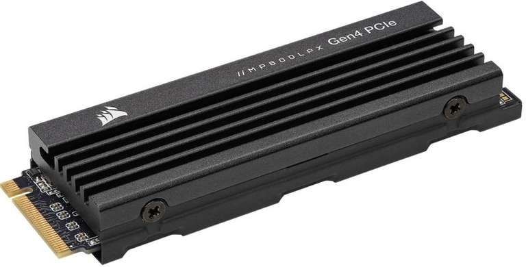 Corsair MP600 PRO LPX 2TB M2 SSD with heatsink ( upto 7100Mbps read + write / NVMe / PCIe 4.0 / TLC / DRAM / PS5 Compatible )