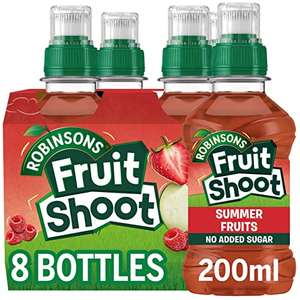 Fruit Shoot Summer Fruits, 200 ml (Pack of 8) - 2 packs
