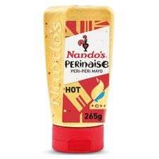 Nando's Perinaise Mayonnaise Mild / Hot / Garlic / Vegan (265g) - £1.50 (Clubcard price) @ Tesco