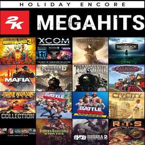 Holiday Encore 2K Megahits - Borderlands 3 Super Deluxe, XCOM, Civilization VI, BioShock, Mafia & More - £13.12 @ Humble Bundle
