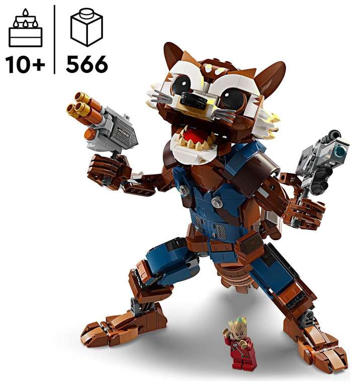 Lego 76282 Rocket & Baby Groot - Instore Sunbury