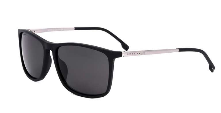 Hugo Boss Men’s Sunglasses - Matte Black £69.99 + £4.99 delivery @ MandM