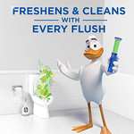 Duck Fresh Disc Refills, Toilet Cleaner, 5-in-1 Odour Eliminator & Rim Block, x3 pack, 72 ml (3 x 72 ml), £9 / £7.65 @ Amazon