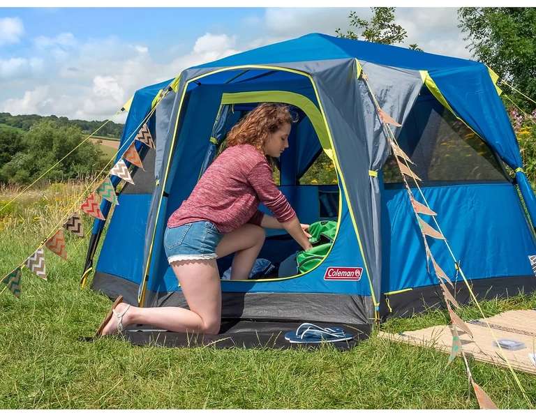 Coleman OctaGo Tent £135 with code free delivery (3.75% cashback Quidco) @ Halfords