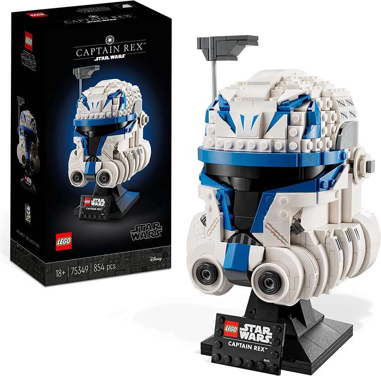 LEGO 75349 Star Wars Captain Rex Helmet Set - £51.60 @ Amazon