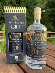 Sheffield Distillery Hallmark Navy Strength Gin London Edition 61.5% ABV 70cl