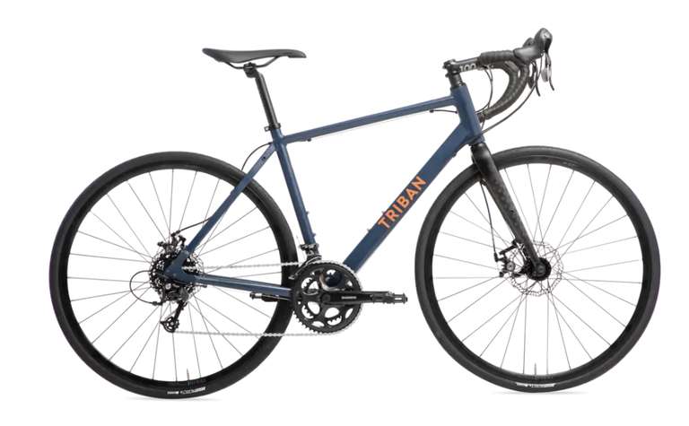 Triban RC120 disk road bike blue - £449.99 (+£14.99 Delivery) @ Decathlon