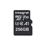 Integral 256GB Micro SD Card 4K Video Premium High Speed Memory Card SDXC Up to 100MB s Read Speed and 50MB s Write speed £16.95 @ Amazon