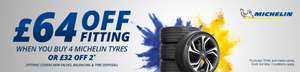 Buy four Michelin Tyres Get Free Fitting & A Blink Video Doorbell @ ATS Euromaster Centre