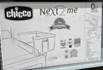Chicco Next2Me Original Grey Baby Cot Bedside Crib - £89 Tesco Clubcard Price @ Tesco Extra (Bedford)