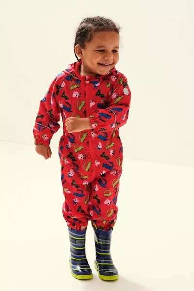 Peppa Pig Regatta Red George Pig Puddle Suit (12mths-5yrs) now £14 with free click and collect from Matalan
