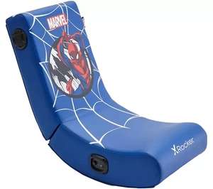X ROCKER Official Marvel Bluetooth Audio Media Rocker Gaming Chair – Spider-Man Hero Edition