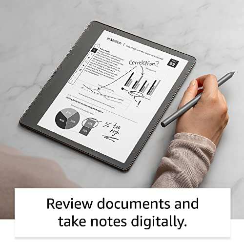 Kindle Scribe, The first Kindle for reading, writing, journaling and sketching, includes Basic Pen 16GB - £259.99 @ Amazon (Prime Exclusive)