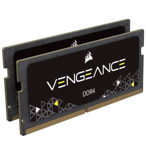 Corsair Vengeance SODIMM 32GB (2x16GB) DDR4 2666MHz CL18 - £89.99 @ Amazon