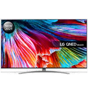 LG 65QNED996PB (2021) QNED MiniLED HDR 8K Ultra HD Smart TV, 65 inch Freeview Play/Freesat HD, Free 5 Year Guarantee £1,199 at Hughes