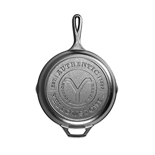 LODGE Collectible Yellowstone Cast Iron Skillet 10.25" From Amazon US or 12" For £43.30