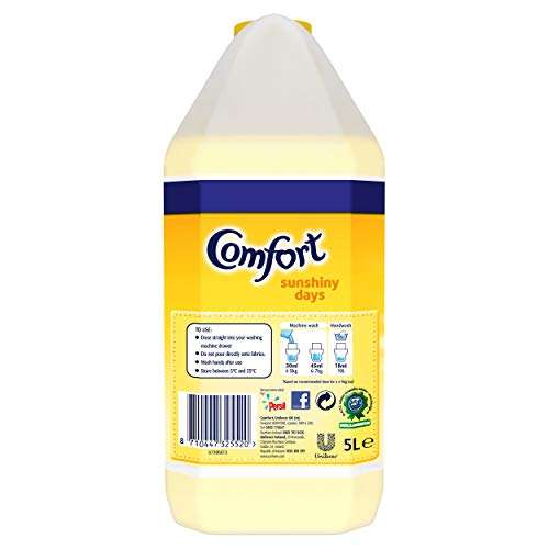 Comfort Sunshiny Days exceptional Softness and Freshness Fabric Conditioner £7 / £6.65 Subscribe & Save + 15% Voucher on 1st S&S @ Amazon