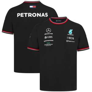 Mercedes AMG Petronas F1 2022 Team T-Shirt £34.84 with code + £3.95 delivery @ The F1 Store