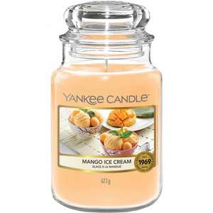 Mango Ice Cream Large Jar Yankee Candle - £11.99 Delivered @ Just My Look
