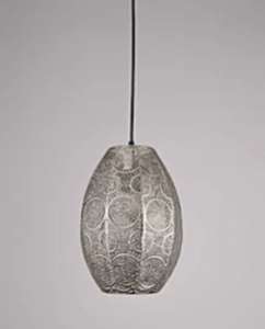 Up to 50% off Lighting (Silver Moroccan Pendant Shade £12.50) + free click and collect @ George